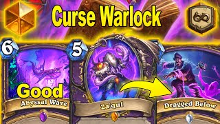 My Curse Warlock Deck is Back in 2024 For Super Fun Games At Showdown in the Badlands  Hearthstone [upl. by Sila]