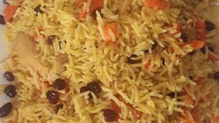 kabuli pulao afgani rice recipe [upl. by Fairley]