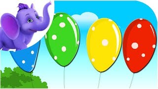 Classic Rhymes from Appu Series  Nursery Rhyme  Pretty Balloons [upl. by Etteinotna307]