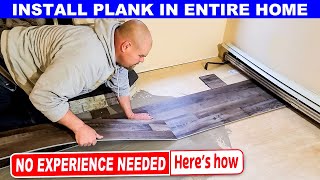 SIMPLE to Use Step by Step Guide for Installing Vinyl Plank EVERYWHERE [upl. by Elisabeth11]