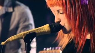 Paramore  CrushCrushCrush Live on MTVs The Lair [upl. by Merrell]