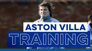 Training  Aston Villa vs Leicester City  201920 [upl. by Enillebyam277]