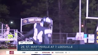 FNF23 Week 11  St Martinville vs Leesville [upl. by Kantos166]