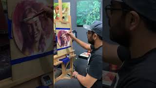 Maestro de Pleamar  Obra en acuarela con un block Magnani 🎨 Acuarela Arte Timelapse Creatividad [upl. by Tuckie]