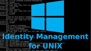 Installation of Identity Management for Unix and configuration of Unix attributes tab [upl. by Graehme]