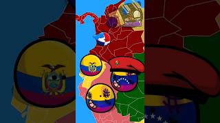 Colombia y Corea del Sur PARTE 6 🇨🇴🇰🇷 series viral countryballs colombia corea [upl. by Akemahs]