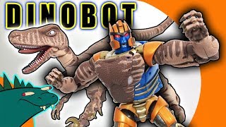 Dinobot Transformers Masterpiece MP41 Beast Wars Review [upl. by Llehsyt]