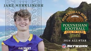 Jake Merklinger Vol 2024 Commit Polynesian Bowl Highlights [upl. by Basia]