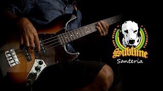 Sublime  Santeria Bass Cover Marcelo Barcellos [upl. by Yecrad]