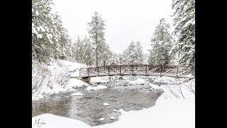 Meditation Video  Rocky Mountains Spring Snow 2021 [upl. by Maryanna]