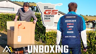 BMW sent me a HUGE box of free gear GSTROPHY [upl. by Stasny]