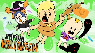 Saving Halloweeny  Baby Alan Cartoon Season 2 Episode 10 [upl. by Brand947]