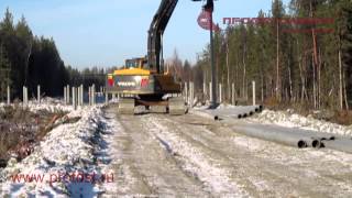 Вибропогружатель Daedong DPD 350T Pile driver Daedong DPD 350T [upl. by Aeret]