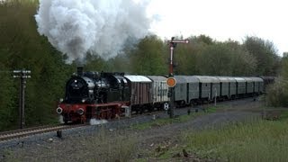 Dampflok 78 468 mit Sonderzug in WilsenrothWesterwald 30042006 [upl. by Ahsemrac]