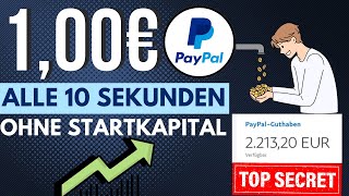 1€ ALLE 10 SEKUNDEN VERDIENEN🕒🤑💰 Online Geld verdienen ohne Startkapital 2024 [upl. by Marguerita]