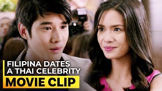 Filipina dates a Thai celebrity  Pinoy Love Story Suddenly It’s Magic  MovieClip [upl. by Krisha]