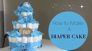 How to make a Diaper Cake [upl. by Vasilis]