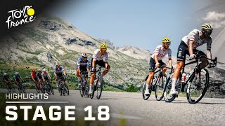 Tour de France 2024 Stage 18  EXTENDED HIGHLIGHTS  7182024  Cycling on NBC Sports [upl. by Einahpts563]