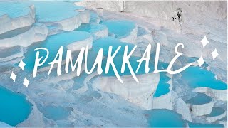 Pamukkale Tour Guide  Pamukkale Drone  Cotton Castle [upl. by Muhammad761]