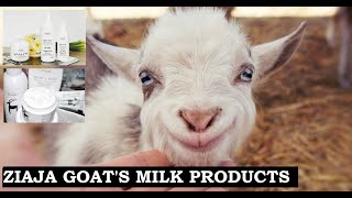 ZIAJA GOATS MILK PRODUCTS [upl. by Witha801]