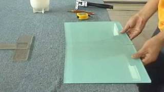 How to Cut Large Format Glass Tile [upl. by Hughie]