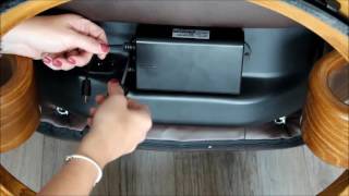 Stressless Power Leg Comfort Back Up Battery Installation Assembly [upl. by Akenaj604]