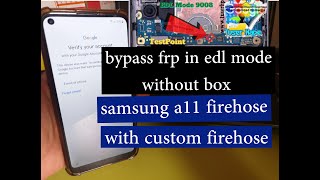SAMSUNG A11 FIREHOSE LOADER FRP SAMSUNG A11 ANDROID 11 U2 2021 SAMSUNGA11FIREHOSE [upl. by Somerville]