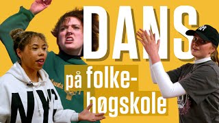 DANSELINJE PÅ FOLKEHØGSKOLE 💃🕺 [upl. by Weinstein]