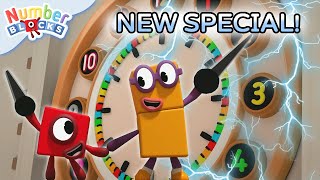 Numberblocks  Patterns and Shapes ⏰🔮  Full Episodes  Learn to count  Alphablocks [upl. by Kedezihclem]