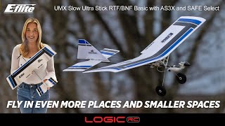 EFlite UMX Slow Ultra Stick with AS3X and SAFE Select [upl. by Leizar]