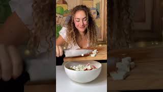 Insalata di settembre🫐🥬🍎 food ricette recipe [upl. by Bradleigh]