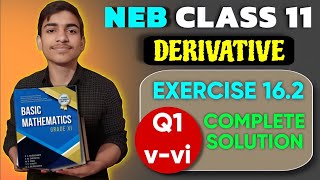 Derivative of Trigonometric Functions Class 11 Exercise 162 Qno1  v vi  Basic Mathematics [upl. by Gamali]