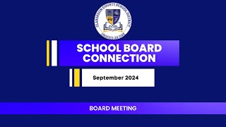 CCSD Board of Trustees Meeting September 2024 [upl. by Caffrey]