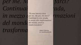 Italo Calvino📖 calvino italocalvino poesia citazioni poesie poeta frasi cultura letteratura [upl. by Johnsson]