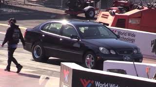 2005 Lexus GS300 2JZ GET 1059 14 mile TH400 E85 [upl. by Oinotnanauj]