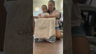 CalPak Mini CarryOn Pink Sand  Traveling with Toddlers unboxing familytravel california [upl. by Astrahan798]