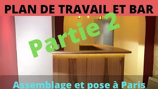 ✅BAR A VIN DESIGN EN BOIS MASSIF🔥🔥🔥 ➡️EPISODE 2 AVEC LA POSE A PARIS [upl. by Barny104]