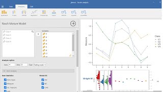 Mixture Rasch model analysis with free software Jamovi [upl. by Yelhsa]