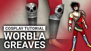 Worbla Greaves  Cosplay Armor Tutorial  Zagreus from Hades Games [upl. by Ylerebmik]