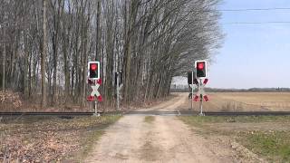 Bahnübergang quotZur Eisenbahnstreckequot Breyell  unbeschrankter BÜ  10 Teil [upl. by Ulland]