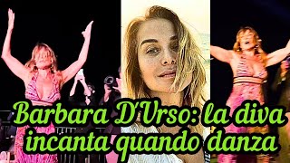 BARBARA DURSO splendida diva incanta il pubblico quando danza 🧡💃 [upl. by Ainahpets]