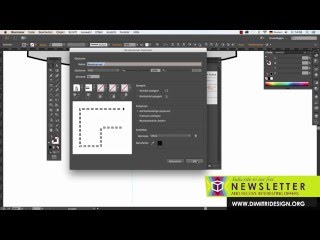 Illustrator  Doppelte Steppnaht zeichnen  German  Deutsch [upl. by Illene204]