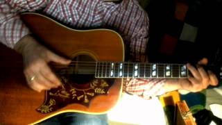 Goin´ Gone  Kathy Mattea  Nanci Griffith  Acoustic Cover w Gibson Hummingbird 1964 [upl. by Anaiq]