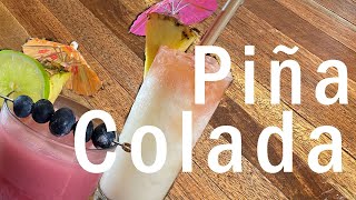 Two Piña Coladas How to make a Classic and an Interpretive Piña Colada [upl. by Fritze929]