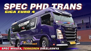 TERKERREN DI KELASNYA‼️ ELF GIGA EURO 4  BY HARTONO PUTRA TERBARU SPEC PHD TRANS [upl. by Adnaval811]