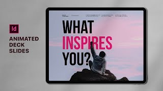 Create Animated Presentation Slides In Adobe InDesign [upl. by Eico]