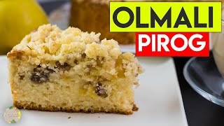 OLMALI PIROG tayyorlash APPLE PIE recipe quick and easy [upl. by Tihom488]