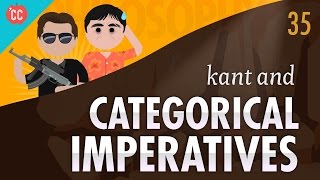 Kant amp Categorical Imperatives Crash Course Philosophy 35 [upl. by Borszcz340]