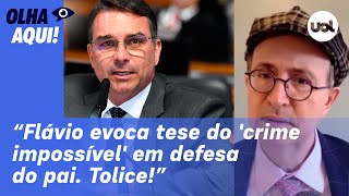 Reinaldo Flávio Bolsonaro evoca tese do “crime impossível” em defesa do pai Tolice [upl. by Sissel]