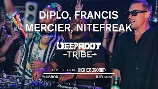 Diplo Francis Mercier and Nitefreak  Live from Lisbon 2023 [upl. by Gerdi772]